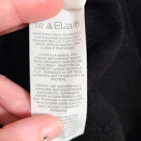 J. Crew Collection Italian Cashmere Sweater in Black - Picture 7 of 7